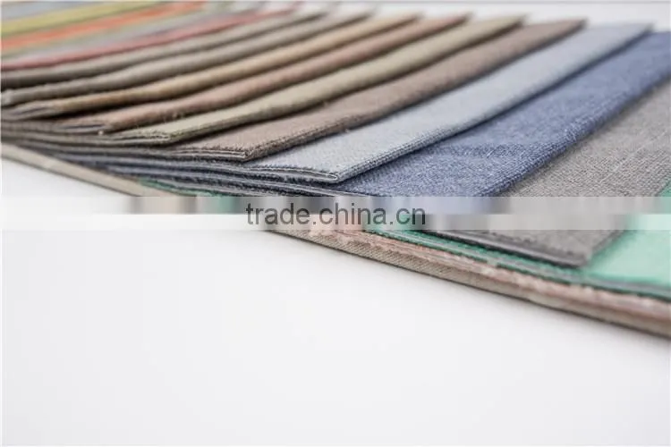 Wavy, circular, holy linen upholstery fabrics wholesale