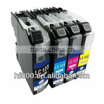 compatible for brother lc123 lc125 lc127 ink cartridge for MFC-J4410DW/J4510DW/J4610DW/J4710DW DCP-J4110DW