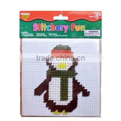 Cross Stitch fun for kids diy craft set