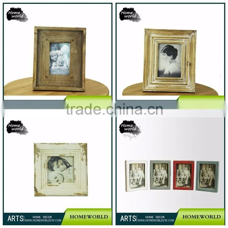 4" x 6" Desktop Ornamental Solid Wooden Souvenir Photo Picture Frame