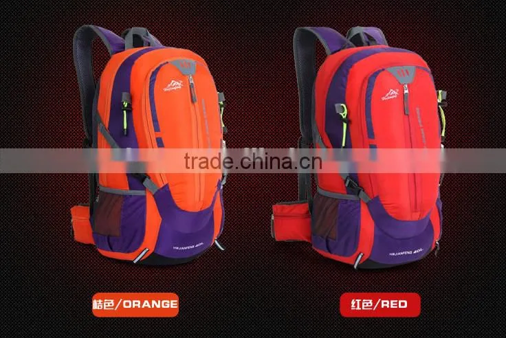2016 stylish outdoor hiking camping bags big capacity waterproof backpack
