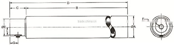 Sensor roller for cantilever mounting
