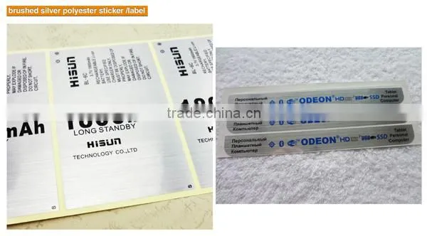 High quality waterproof vinyl sticker , adhesive sticker manufacturer, customized vinyl sticker