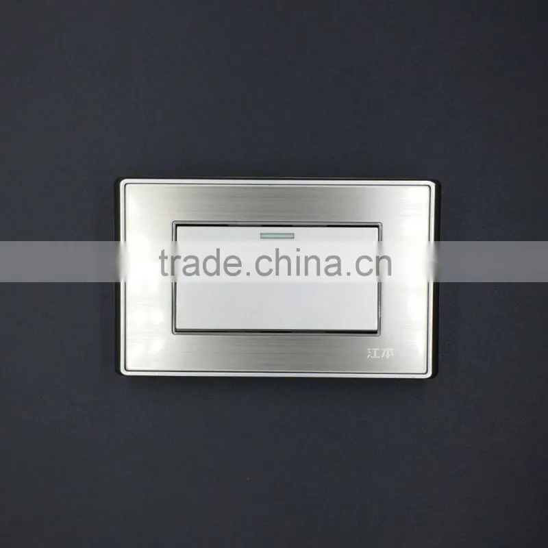 118 series 1 gang electrical ligh switch, long pattern series