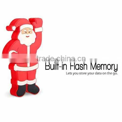 china supplier Santa Claus 16GB usb pen drive wholesale novelty products for sell