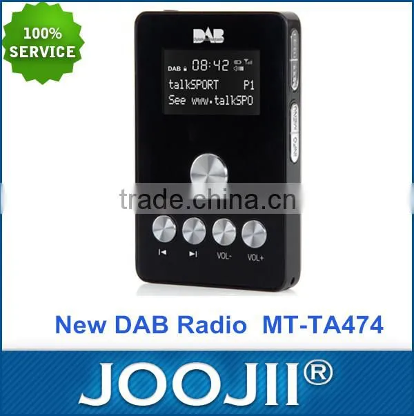 2015 Newest Pocket DAB Radio,DAB+Radio with Alarm Clock Function