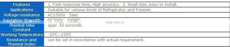 OEM Air Conditioner NTC Temperature Sensor
