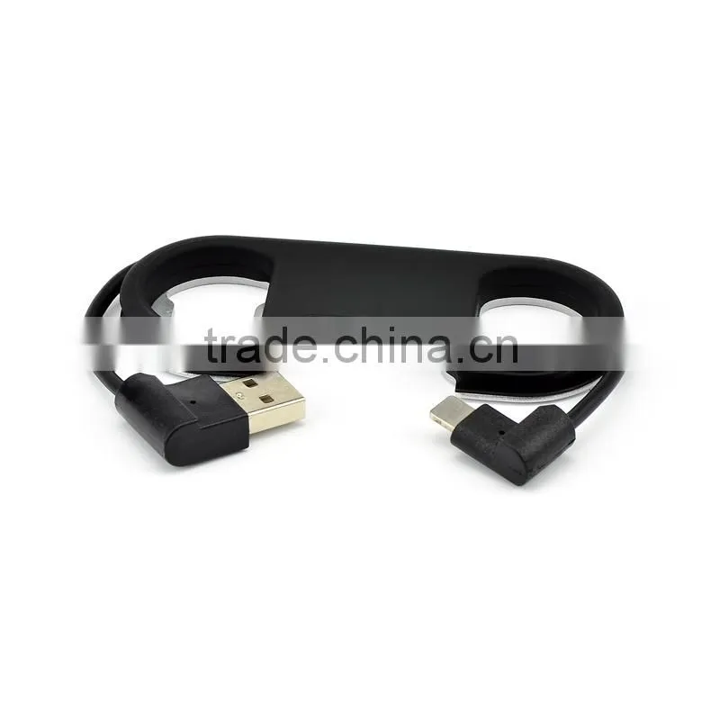 2015 New Design Multifunction Corkscrew Keychain USB Cable