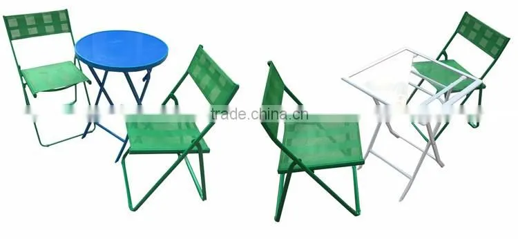 Outdoor Folding Chair Set Patio Balcony Garden Cheap Cafe Outdoor Tables And Chairs