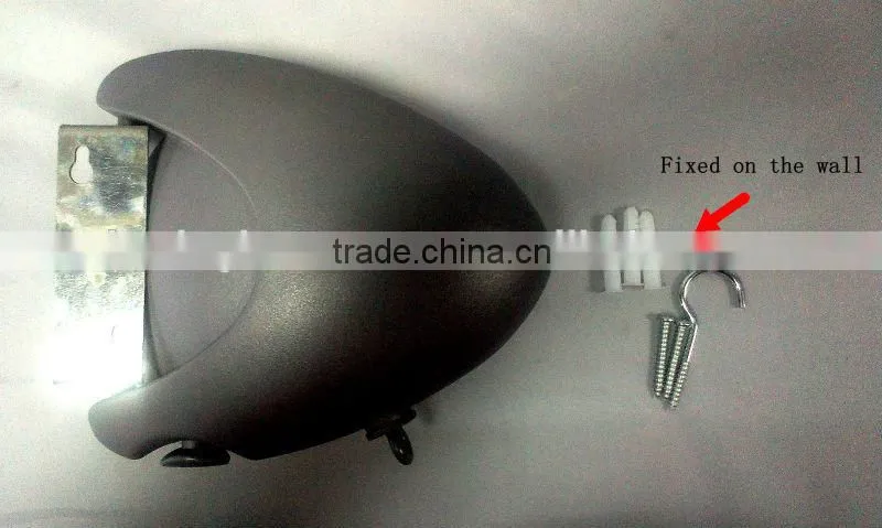 ABS plastic shell and PVC line retractable clothesline rope