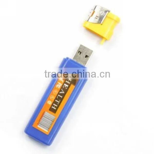 hot sell fashionable USB lighter camera 720p digital DVR hidden camera vedio photo audio recorder