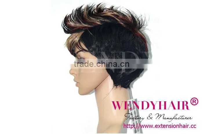 Best quality Wendy woman wig short hair make beautiful for you