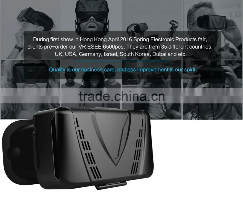 Newest 3D VR Video Glasses For Mobile Phone