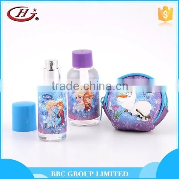 BBC Frozen Gift Sets OEM 008 New items girl cartoon travel mild bath set body shower gel