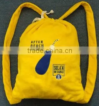Wholesaler Custom Reactive Beach Towel Backpack