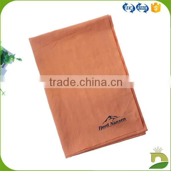 OEM custom packing bag sport logo towel