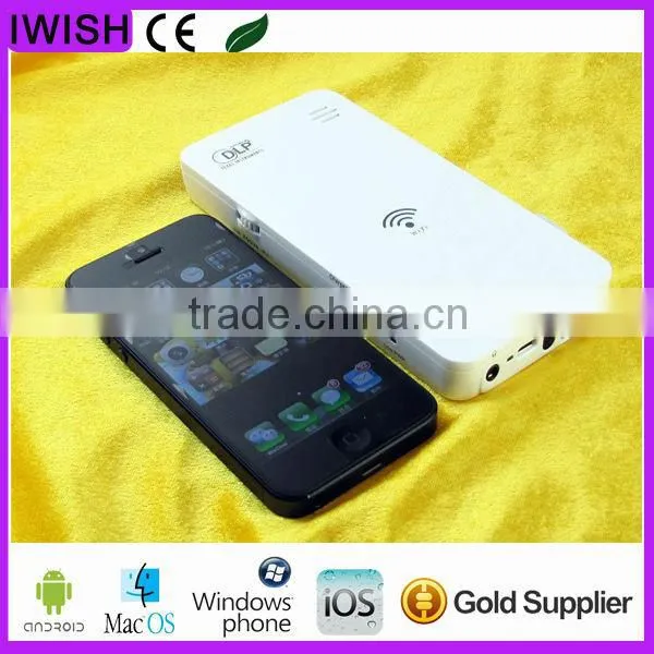 3D DLP mini projector support Android iOS Windows Mac