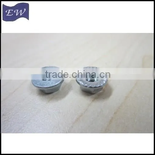 m5 flange nut with/without serration(DIN6923)