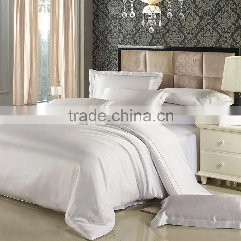 2015 Wholesale Luxury 19mm 20mm 25mm King size 100% Silk Bedding set with OEKO-TEX