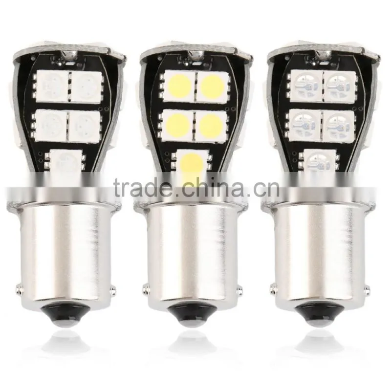 High Quality CANBUS Error Free 1156 BA15S 18 SMD 5050 LED Signal P21W Car Auto Tail Brake Stop Light Bulb Lamp DC12V