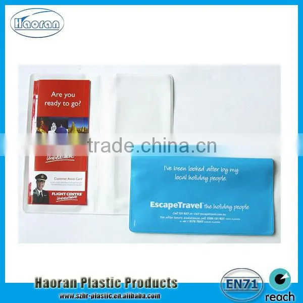 Eco-friendly PVC Flight Ticket Wallet China Manufacturer