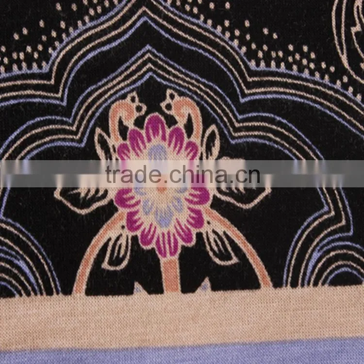 New fashion flower design product china wholesale cotton printing fabric for clothing
