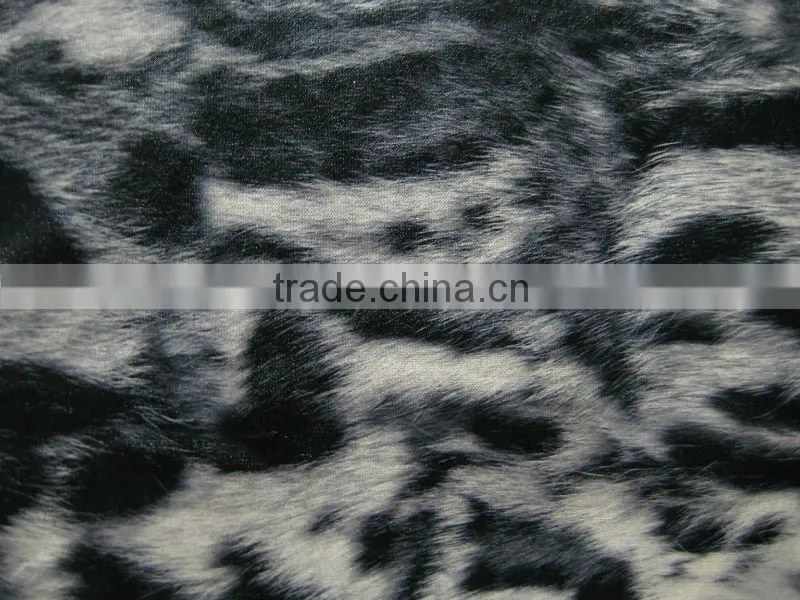 poly warp knit suede fabrics