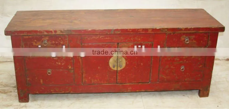 Antique Chinese low cabinet