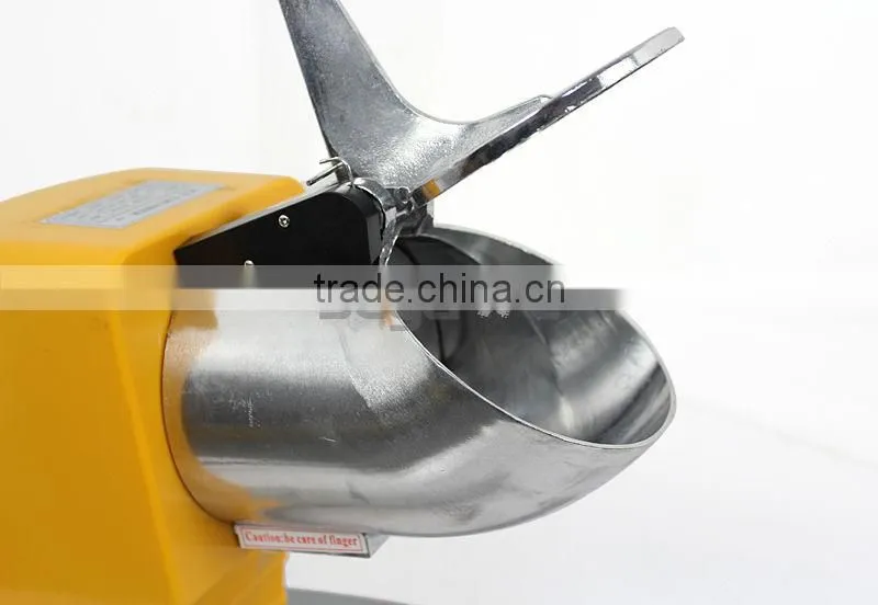 Electric Ice Shaver Snow Cone Maker Machine Crusher Dual Stainless Blade