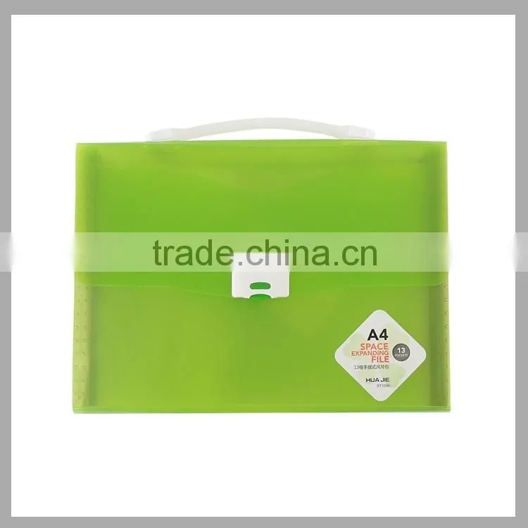 pp expanding file folder with handle 12 pockets document bag
