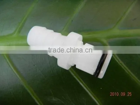 3/8" POM NBR plastic pipe hose tubing fitting