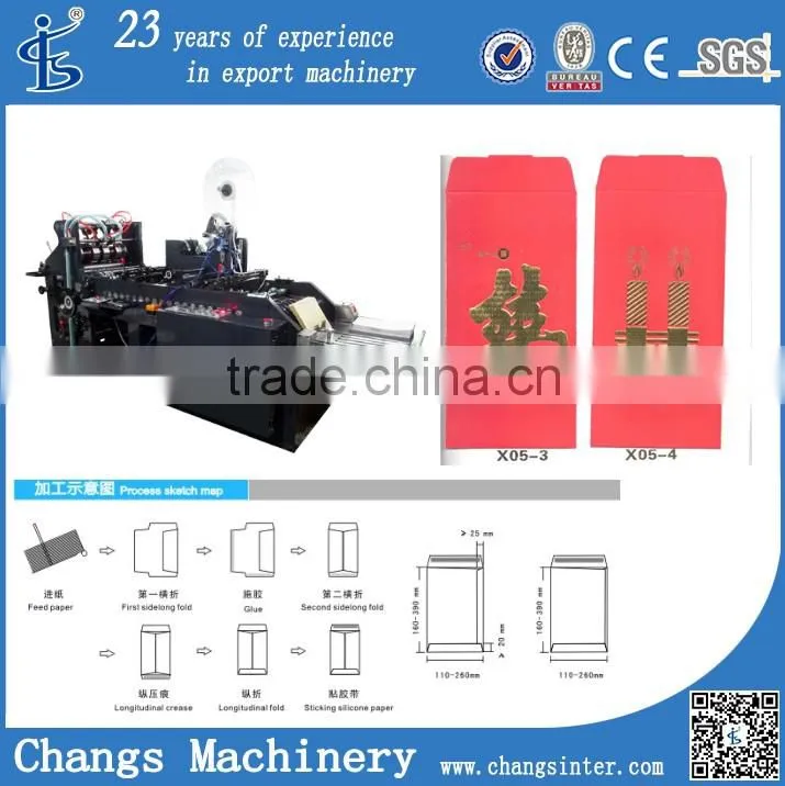 ZF-150A Automatic pocket envelope making machine