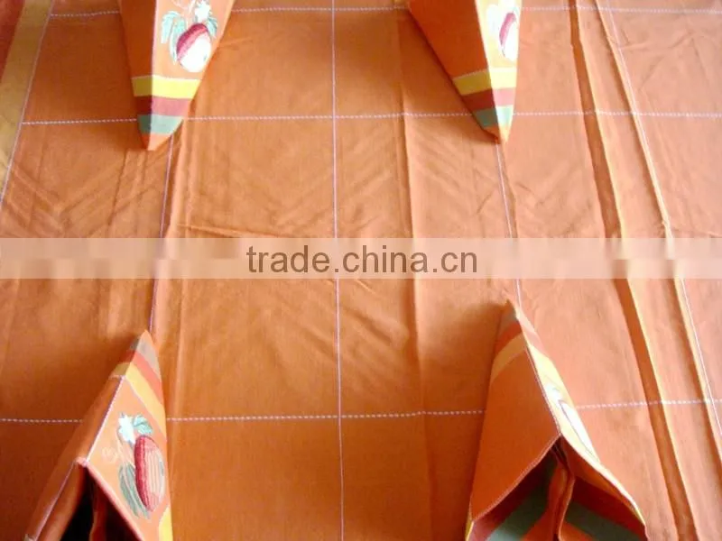 Embroidered Table cloth dish cloth