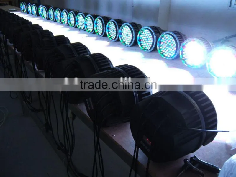 IP65 ZOOM led par 64 3 watts disco light par led