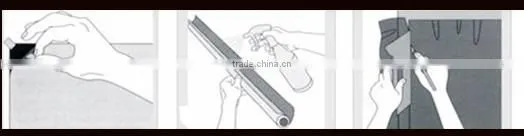 removable protective glass window self-adhesive laser sticker