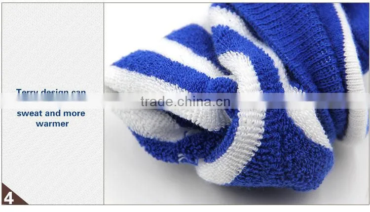 Strip Pattern Fresh Young Boy and Young Girl Sport socks