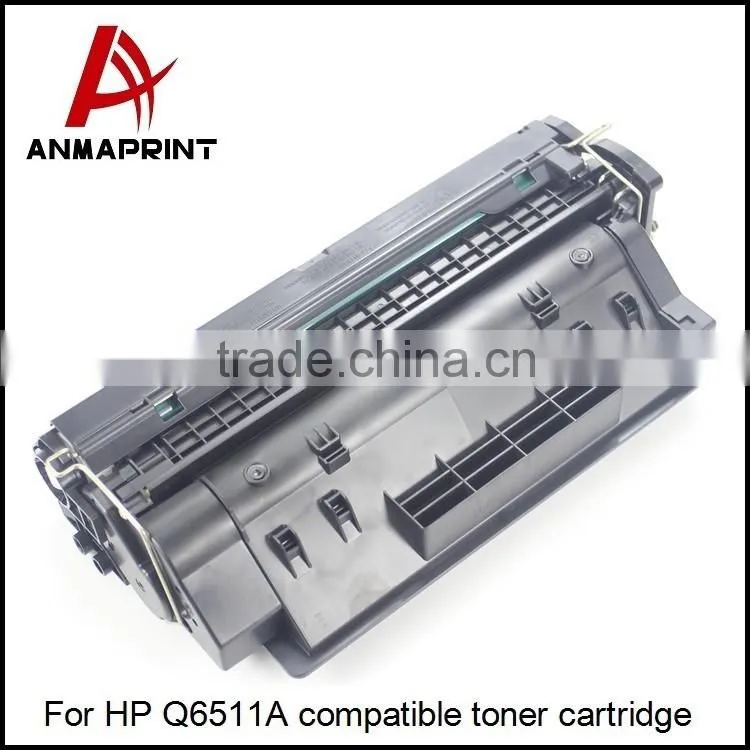 Factory Manufacturer Compatible Toner Cartridge Supplier Q6511A Laser Printer Cartridge for HP Printers bulk buy from china