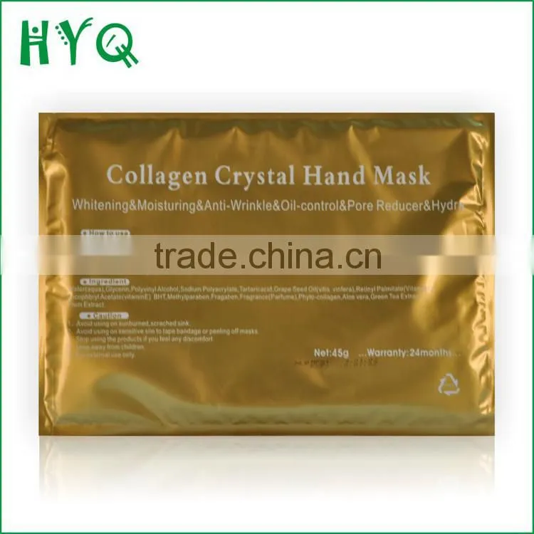 Soft repair desalt splash whitening soothe cracks hand peeling mask Rose whitening peeling moisture hand mask