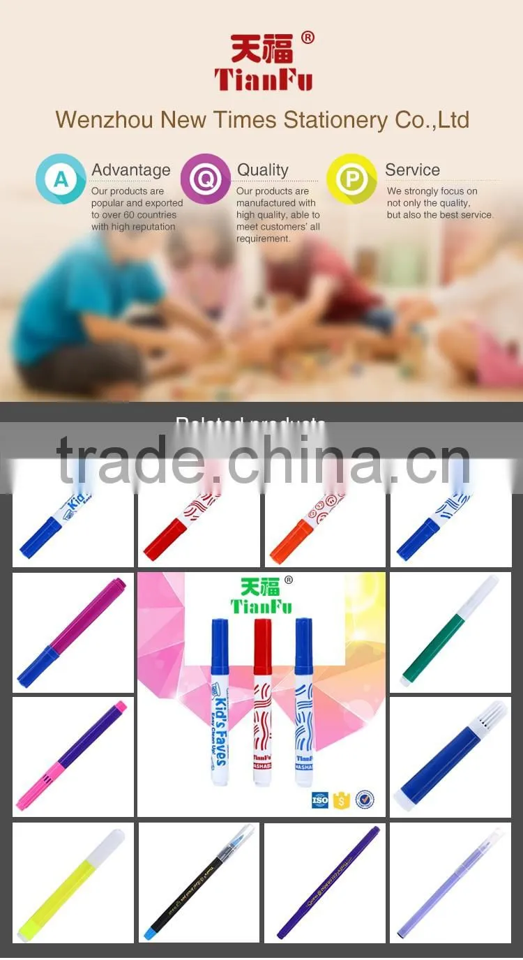 Supplier direct colourful fashionable magic quick dry water color pen