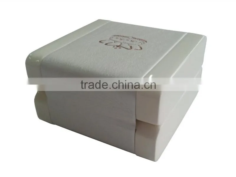 Custom Lacquered White Wooden Jewellery Box