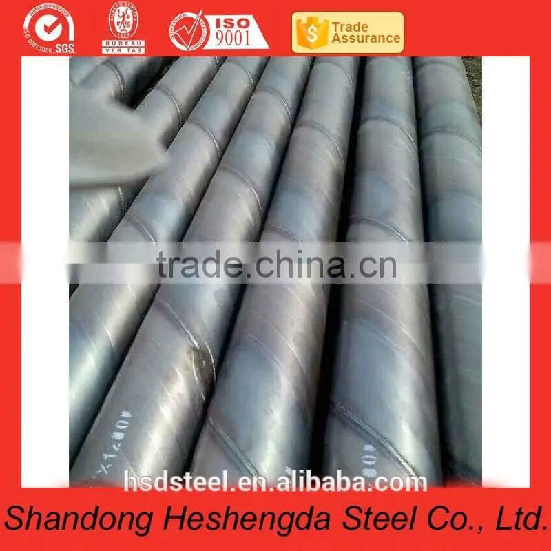 API 5L X70 PSL2 SSAW 3PE Anti-corrosion spiral welded steel tube
