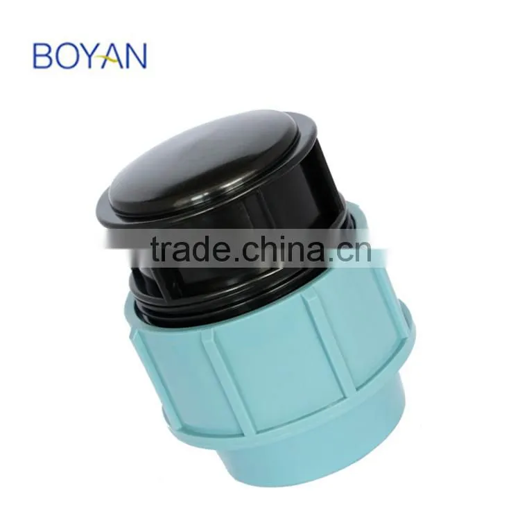 BOYAN PP Compression Fitting pipe for end cap