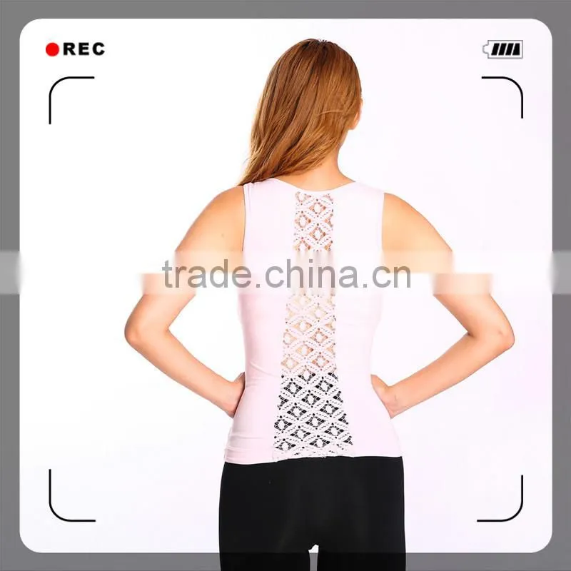 2016 fashion design seamless wholesale lace camisole for women