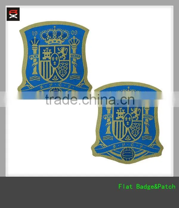 High quality woven patch iron on woven patch