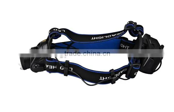 High power bright light T6 headlamp