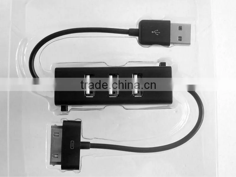 usb 4 port hub /4 port usb hub with power switch