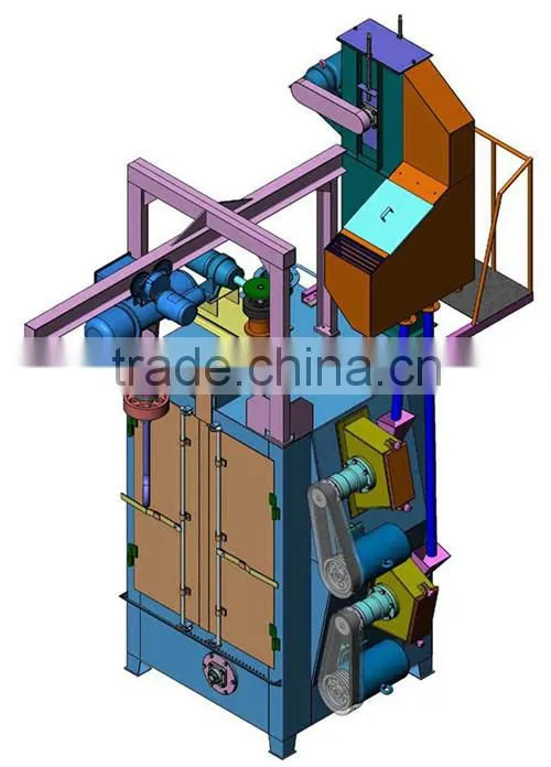 1 high quality hanger type sandblasting machine