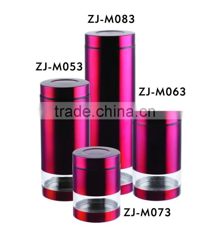 alibaba china supplier stainless steel canister