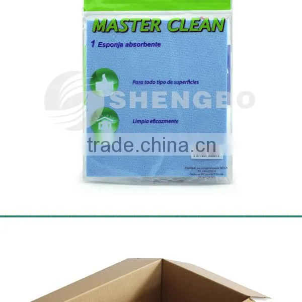 Kitchen cleaning scouring pad 18CM*20CM BLUE RED