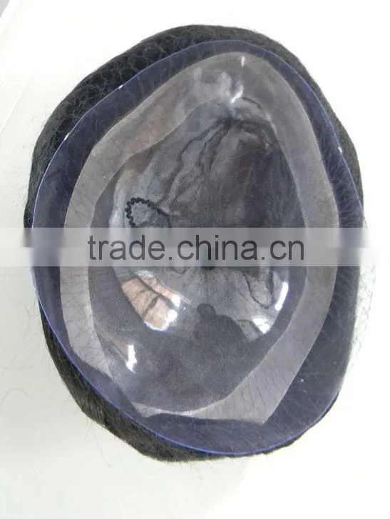 Fine quality toupee in stock with mono